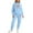 A Light Blue, variant on Women Sweatsuit Valentine's Bow Design Sweatsuit Set Matching Hoodie and Pants Cozy Casual Two Piece Outfit for Her Gift Women's Sweatsuits Black L
