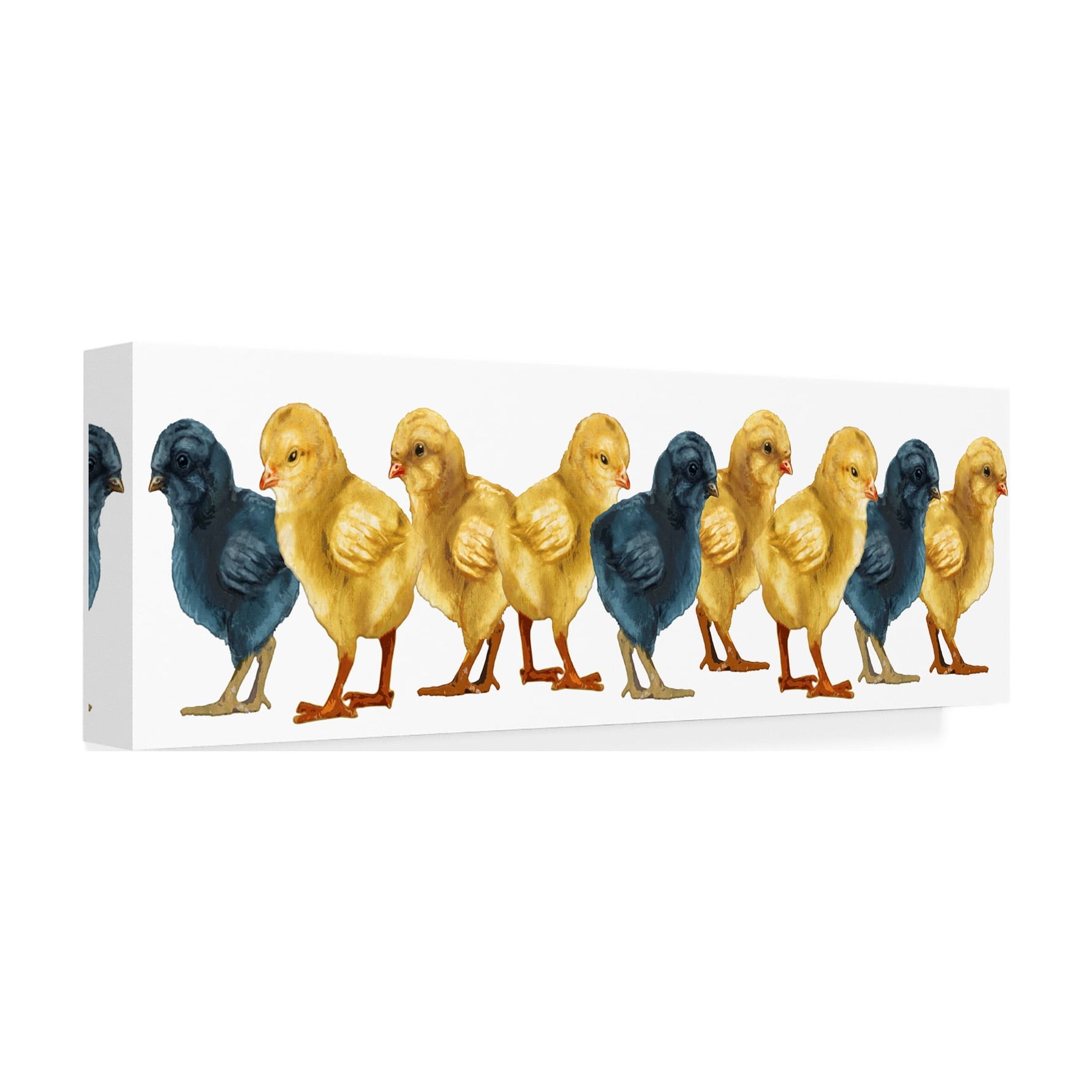 RetroPlanet 'Chicks Group No Wood' Canvas Art