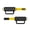 Yellow, variant on CEORPER Padded Ankle Straps Comfortable Workout Ankle Belt Adjust able Ankle Cuffs