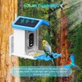 thumbnail image 3 of Balieda Bird Feeder with Camera, 84.55OZ Smart Bird Feeder with AI Identify for 11000 Plus Bird Species for Outdoors, Bird Feeder Camera Real Time Views and Notifications, 3 of 8