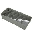 thumbnail image 6 of 3 Pcs Underwear Organizer, Sock Drawer Organizer, Folding Closet Storage Box Small Dresser Organizer for Underwear, Socks,Ties, 6 of 7