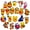 Color2, variant on 25 Pcs Mario Cartoon Charms for Boys Girls Charms Pack Cute Pins Accessories Cartoon Charms for Shoes Clogs Slides Bracelet Wristband Shoe Decoration