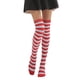 thumbnail image 2 of Sonducket Medias pantimedias por encima de la rodilla calcetines largos Iris rayas calentador muslo alto juego de rol Cosplay niñas disfraces Medias Tipo 2, 2 of 6