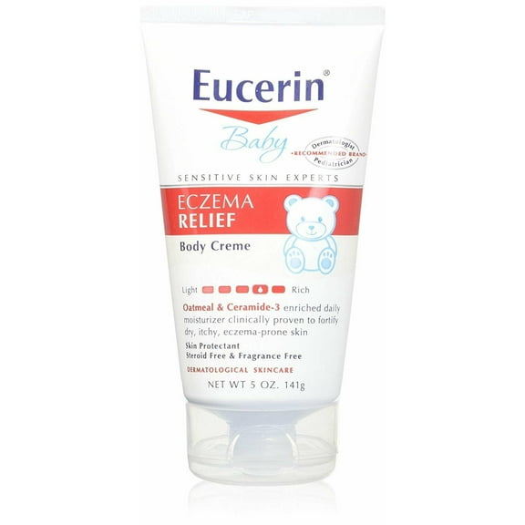 Eucerin Baby Eczema Relief Body Creme 5oz - 2 Pack