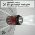 thumbnail image 3 of K&N Engine Air Filter: High Performance, Premium, Washable, Industrial Replacement Filter, Heavy Duty: E-3735, 3 of 10