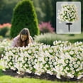thumbnail image 4 of Artificial Morning Glory Stake, 20 Inch Anti Trap Disc Flower for Outdoor, Realistic Simulation Plant for Courtyard Scenery, Weather Resistant Ground Planting for Garden and Patio, 4 of 6