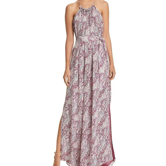 Ramy Brook Womens Naomi Maxi A-line Dress, Purple, X-Small