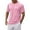 Pink, variant on uikmnh Men T Shirts Men's Athletic Performance T Shirt for Summer Active Wear Comfortable Round Neck Sports Shirt for Running and Fitness Size:L