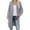 Gray, variant on ZVNAΖH Long Cardigan Sweaters for Women Lightweight Open Front Cardigan Solid Color Knit Cardigan Casual Long Sleeve Sweater On Clearance