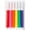 B, variant on 4 Pcs Watercolor Pens Washable Art Markers for Diy Drawing Graffiti Watercolor Pens Pur-Ple Green Yellow Red