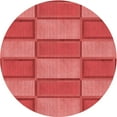thumbnail image 1 of Ahgly Company Machine Washable Indoor Square Transitional Red Area Rugs, 3' Square, 1 of 7