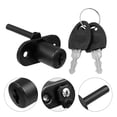 thumbnail image 5 of KAKOWELY 2Pcs Office Desk Lock Central Lock Office Furniture Drawer Lock Random Key Style,2.36"X1.77"X0.79", 5 of 5