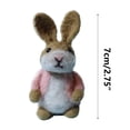 thumbnail image 3 of LSLJS Wool Finished Multi-Color Bunny Suitable For All Kinds Of Jewelry Accessories, Easter Table Decorations, 3 of 3