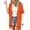 Orange, variant on Breezora Women's Hollow Out Knit Cardigan Short Sleeve Fringe Tassel Lightweight Cover Up Shawl Wrap for Summer
