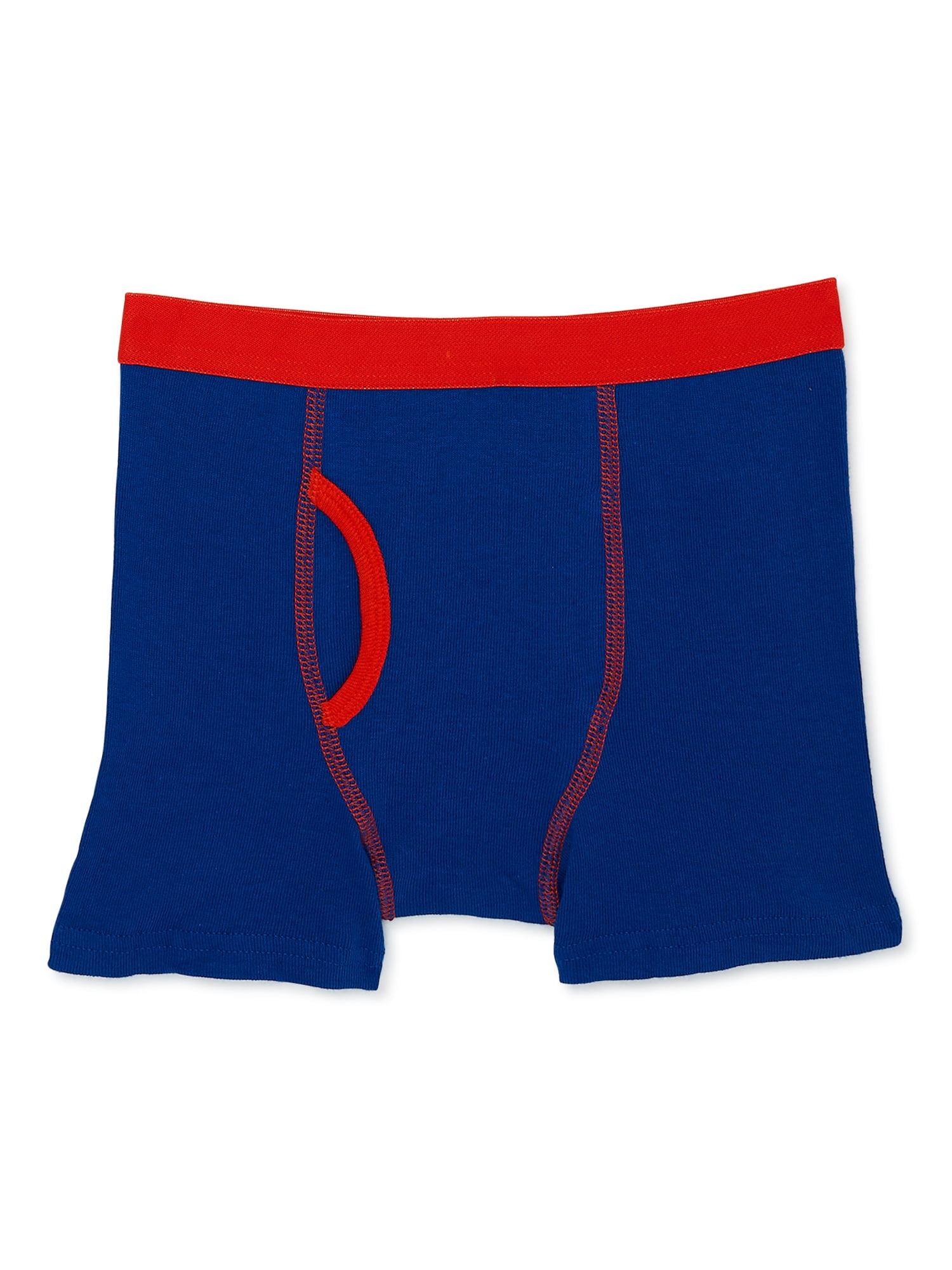 Wonder Nation Boys Underwear, Soft Cotton Boxer Briefs, 10-Pack, Sizes S-XXL & Husky