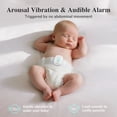 thumbnail image 3 of Sense-U Baby Smart Monitor Pro with Gentle Vibration Alerts,Rollover/Abdominal Movement,Audible & App Notifications, Smart Sleep Monitor, Long Battery Life, 3 of 8