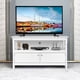 thumbnail image 2 of Costway Mueble para TV hasta 112 cm Centro Diversión con Repisa y 2 Puertas Consola para Salón y Dormitorio 112 x 40 x 61 cm, 2 of 8