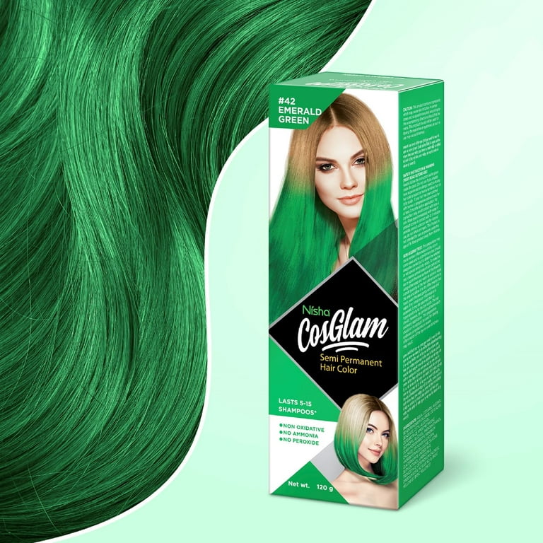 How to Fade Green Hair Dye or Other Semi-Permanent Hair Dye Colors
