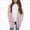 Pink, variant on WXFAZCVU Girls Long Sleeve Cardigan Kids Casual Open Front Sweater Fall Lightweight Outerwear Size 13-14 Years