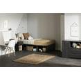 thumbnail image 3 of Commode 2 tiroirs avec porte pour Enfants, fini Chêne gris, collection Hourra de Meubles South Shore, 3 of 14