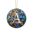 thumbnail image 1 of Adornos personalizados para el hogar, adornos con letras y nombres, adornos con iniciales personalizados, regalos de Navidad, adornos de recuerdo familiar., 1 of 4