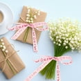 thumbnail image 3 of PAMINGONO 2 Rolls Cloth Ribbon for Baby Shower Supplies present Wrapping 900.00X1.50X0.10cm, 3 of 8