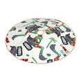 thumbnail image 2 of Bingfone Christmas Tree Skirt Mat Christmas Decoration Interior 36"-Dinosaur On Excavator2, 2 of 8