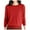 Watermelon Red, variant on GDREDA Women's Casual Loose Fit Knitted Pullover Sweater Low Cut Round Neck Lightweight Top For Fall Winter Womens Cropped Pullover Sweaters