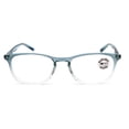 thumbnail image 3 of Slim Low Profile Anti Blue UV Protection with Anti-Reflective AR Coating Reading Glasses - Clear Lens Reader CR04AB +3.25, 3 of 4