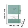 thumbnail image 3 of Blueek 2026 Weekly & Monthly Hardcover Planner 8.4" x 5.7" - 12 Month Ideal Scheduling and Goal Tracking Notebook, Navy, 3 of 8