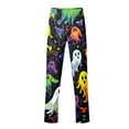 thumbnail image 4 of Yuncity Halloween Men Pajama Pants Pumpkin Loose Leisure Large Casual Home Pants L, 4 of 4
