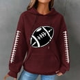 thumbnail image 2 of New Arrival TaLove Womens Fall Fashion 2025 Hoodies For Women Pullover Cute Plain Hooded Sweatshirts For Women Womens Long Sleeve Tops Dressy Casual Fall Womens Tops Dressy Casual Sexy, 2 of 3