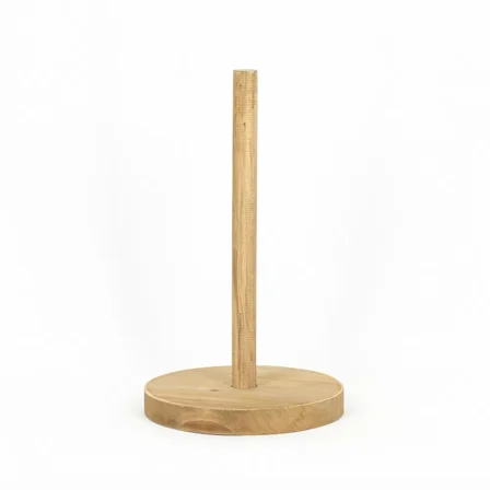 Wood Natural 8" x 12.5" x 3" Paper Towel Holder
