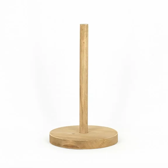 Wood Natural 8" x 12.5" x 3" Paper Towel Holder