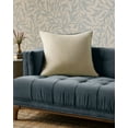 thumbnail image 3 of Chris Loves Julia x Loloi Liza Ivory 22'' x 22'' Decorative Pillow, 3 of 5