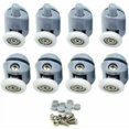 thumbnail image 1 of EcoNesxp Sliding shower door rollers 8 pack shower door rollers shower door rollers 8 pack shower door rollers sliding shower door rollers shower door rollers 25 mm, 1 of 5