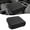 Black, variant on KBH Center Console Cover for 2023-2025 Ford F250 F350 F450 F550 Super Duty Accessories, Middle Console Lid Armrest Cushion Pad, Black Leather Interior Trim for Truck (Bucket Seat Only)