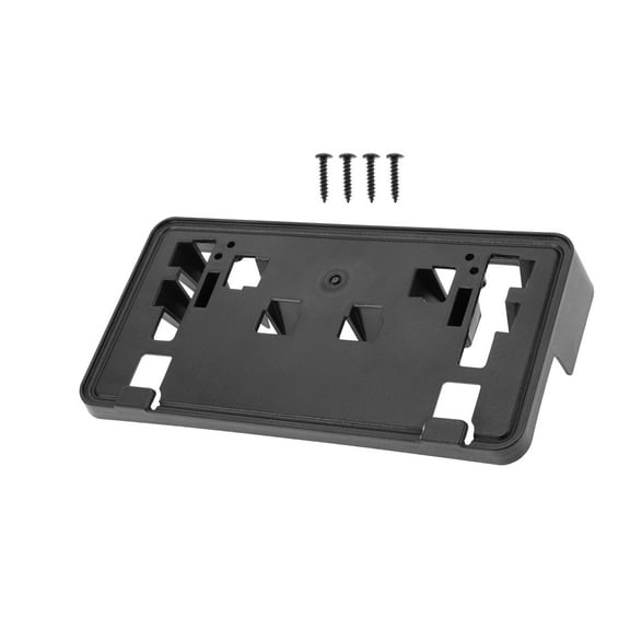 Unique Bargains License Plate Bracket for Ford F-150 2021-2023 Front Bumper License Plate Bracket Holder W/ Screws 1 Set
