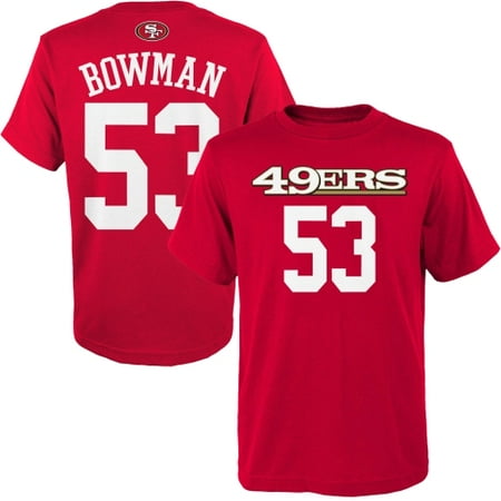 NaVorro Bowman San Francisco 49ers Youth Mainliner Name & Number T-Shirt -