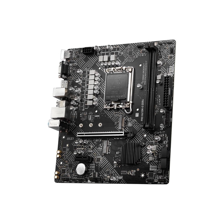 MSI PRO H610M-G DDR4, LGA 1700, Intel H610, SATA 6Gb/s, Micro ATX