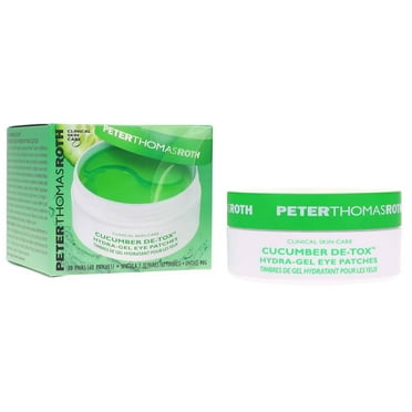 Peter Thomas Roth Cucumber De-Tox Hydra-Gel Eye Patches For Dark Circles & Wrinkles 60 Patches 90g/3.1oz