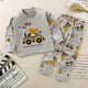 thumbnail image 1 of Conjunto de ropa interior para niños, pijama de algodón para niño de algodón para niñas, ropa de bebé Otoño, ropa para el hogar, ropa de dormir larga, 1 of 3