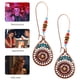 thumbnail image 3 of Raindrops 1Pair Folk Custom Earring Light Brown Hollowed-Out Earbob with Fine Workmanship, 3 of 6