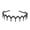 Black, variant on Headband Headband With Teeth Tooth Headband For Women Girls Plastic Wavy Hair Comb Headband Black Plastic Tooth Hair Comb Plastic Headband For Women Men Girl Hair Accessories,1Pc,Yellow,5.5x0.8"