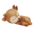 thumbnail image 4 of 3 Piezas Adornos de Cervatillo Silicona Durmiendo Animal Bebé Estatuilla SM SunniMix Figuras de ciervo Juguetes divertidos, 4 of 8