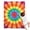 Rainbow Tie Dye, variant on Rainbow Tie Dye Mandala Pattern Blanket,Comfortable Soft Flannel Throw Blanket,All Season,Warm Lightweight Blankets for Sofa Bed Couch Living Room Chair,30"x40"