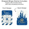 thumbnail image 3 of Big Dot of Happiness Royal Prince Charming - Picture Bingo Cards and Markers - Birthday Party Bingo Game - Set of 18, 3 of 5