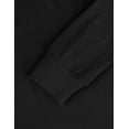 thumbnail image 5 of Xuanfei Women Drawstring Button V Neck Long Sleeve Drape Hem Hoodie, 5 of 6