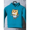 thumbnail image 3 of Happy Tiger Hoodie Toddler -Image by Shutterstock,  5 Toddler, 3 of 4