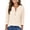Apricot, variant on SPROUTOP Blouses for Women Waffle Knit Long Sleeve Shirts Casual Button Up Henley V Neck Tunic Tops Basic Tees